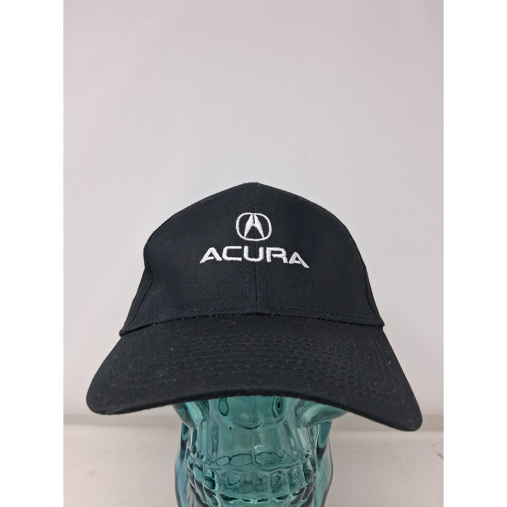 Acura Black Brushed Cotton Hat Acura Promotional Hat